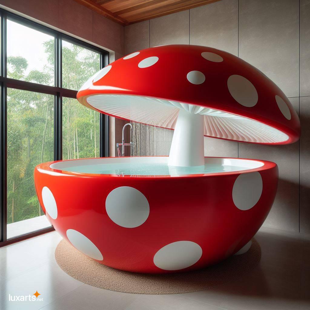Mushroom-Inspired Bathtubs: Bring the Magic of Nature into Your Bathroom mushroom inspired bathtubs 2