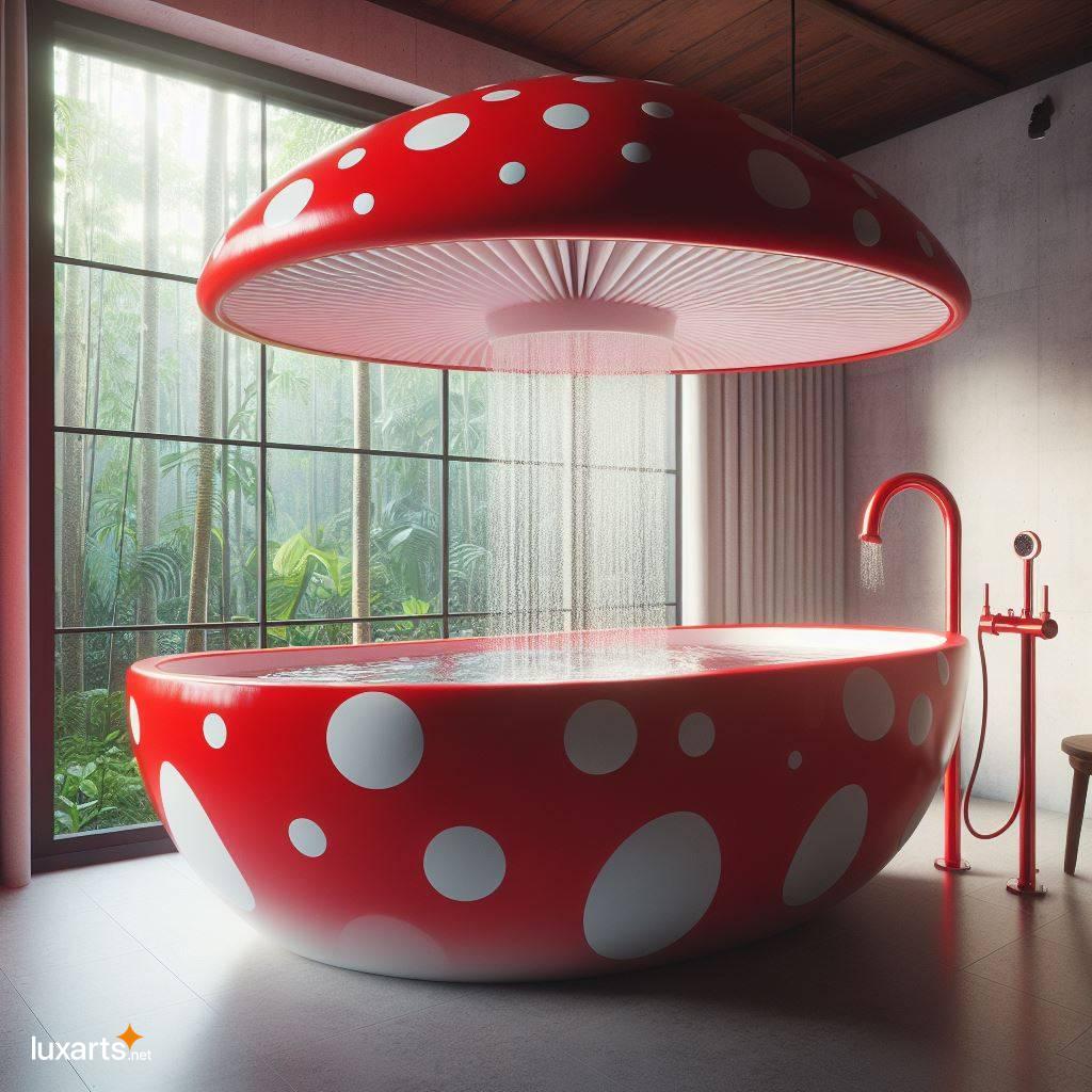 Mushroom-Inspired Bathtubs: Bring the Magic of Nature into Your Bathroom mushroom inspired bathtubs 3