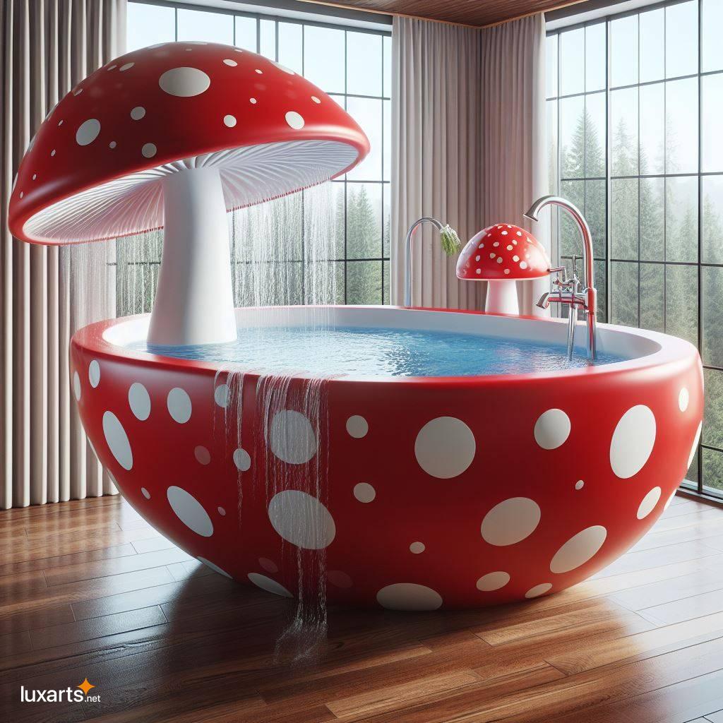 Mushroom-Inspired Bathtubs: Bring the Magic of Nature into Your Bathroom mushroom inspired bathtubs 4