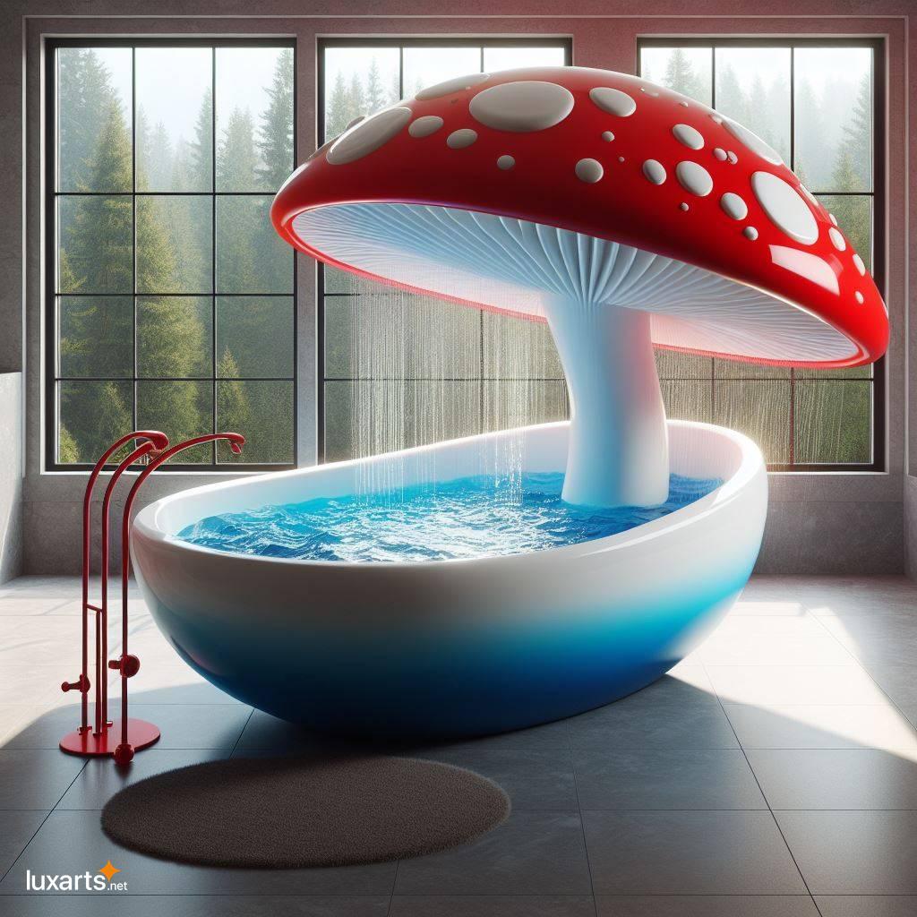Mushroom-Inspired Bathtubs: Bring the Magic of Nature into Your Bathroom mushroom inspired bathtubs 5