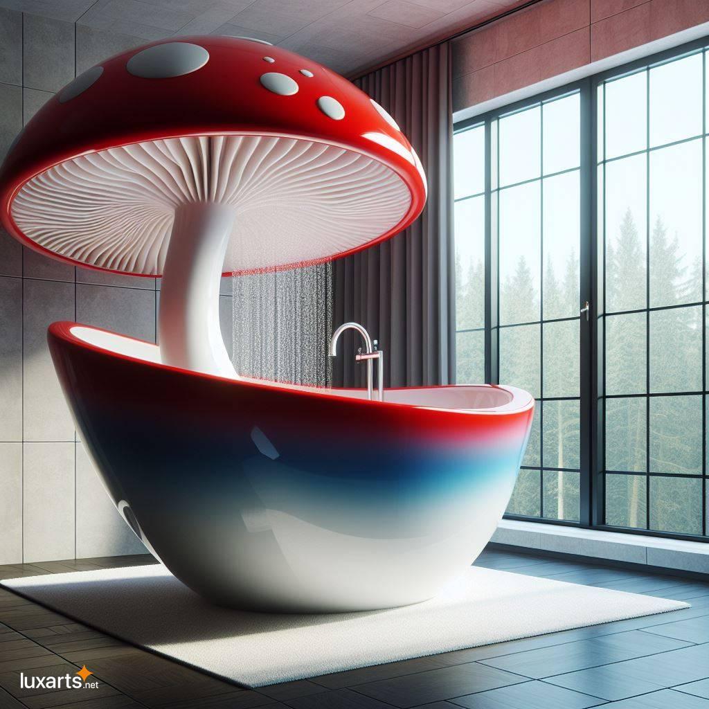 Mushroom-Inspired Bathtubs: Bring the Magic of Nature into Your Bathroom mushroom inspired bathtubs 8