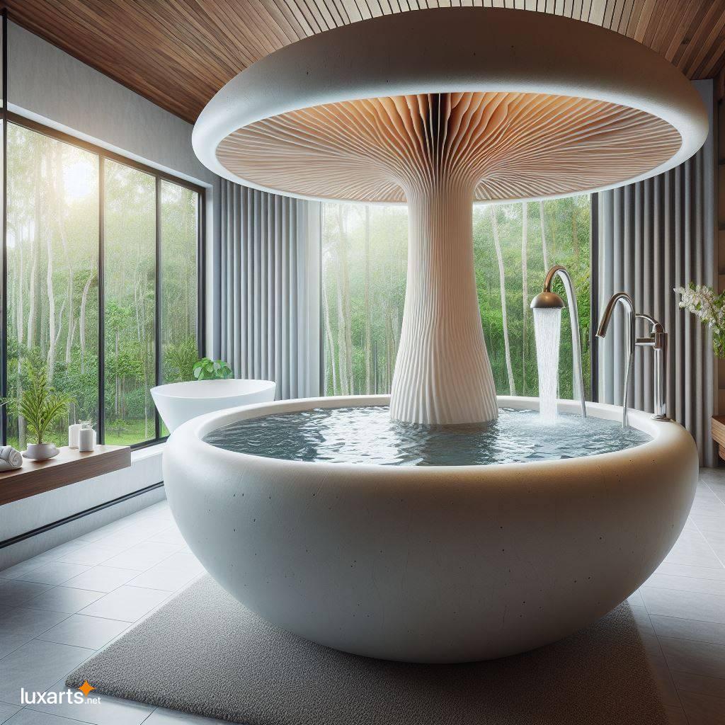Mushroom-Inspired Bathtubs: Bring the Magic of Nature into Your Bathroom mushroom inspired bathtubs 9