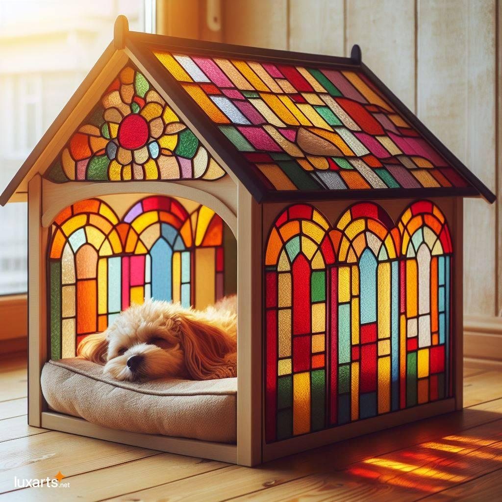 Stained Glass Dog Beds: A Radiant Retreat for Your Beloved Pet stained glass dog beds 9