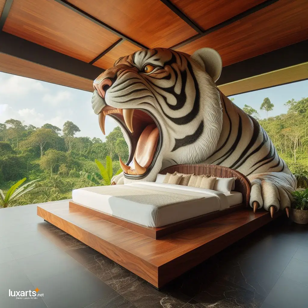 Transform Your Bedroom into a Jungle: Embrace Innovative Tiger Shaped Beds tiger shaped beds 6