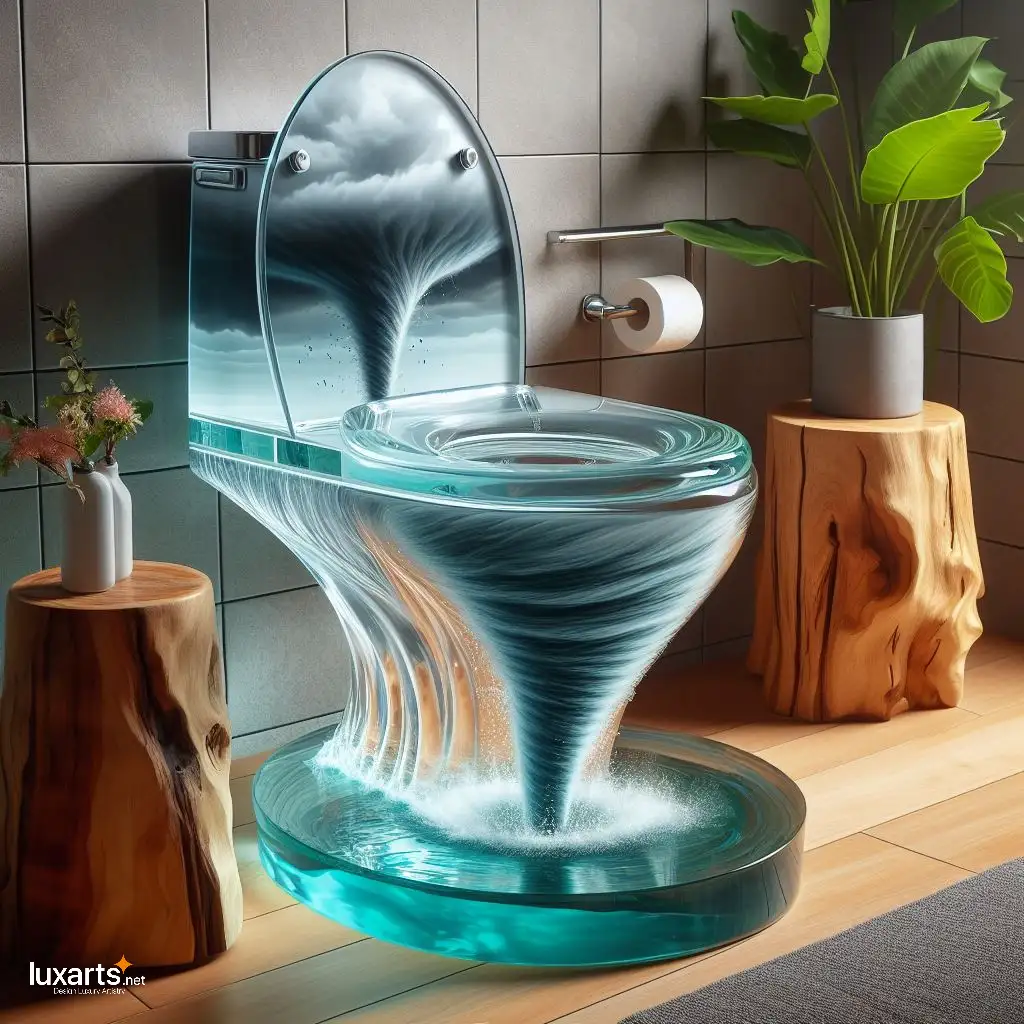 Create a Unique and Relaxing Bathroom Atmosphere with a Weather Scenery Toilet toilet with weather scenery design 5