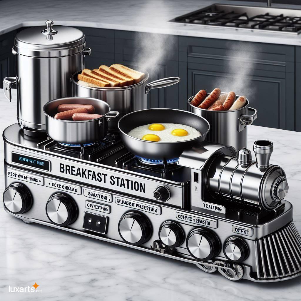Breakfast Station Extraordinaire: Elevate Your Mornings with a Train-Inspired Masterpiece train inspired breakfast station 10