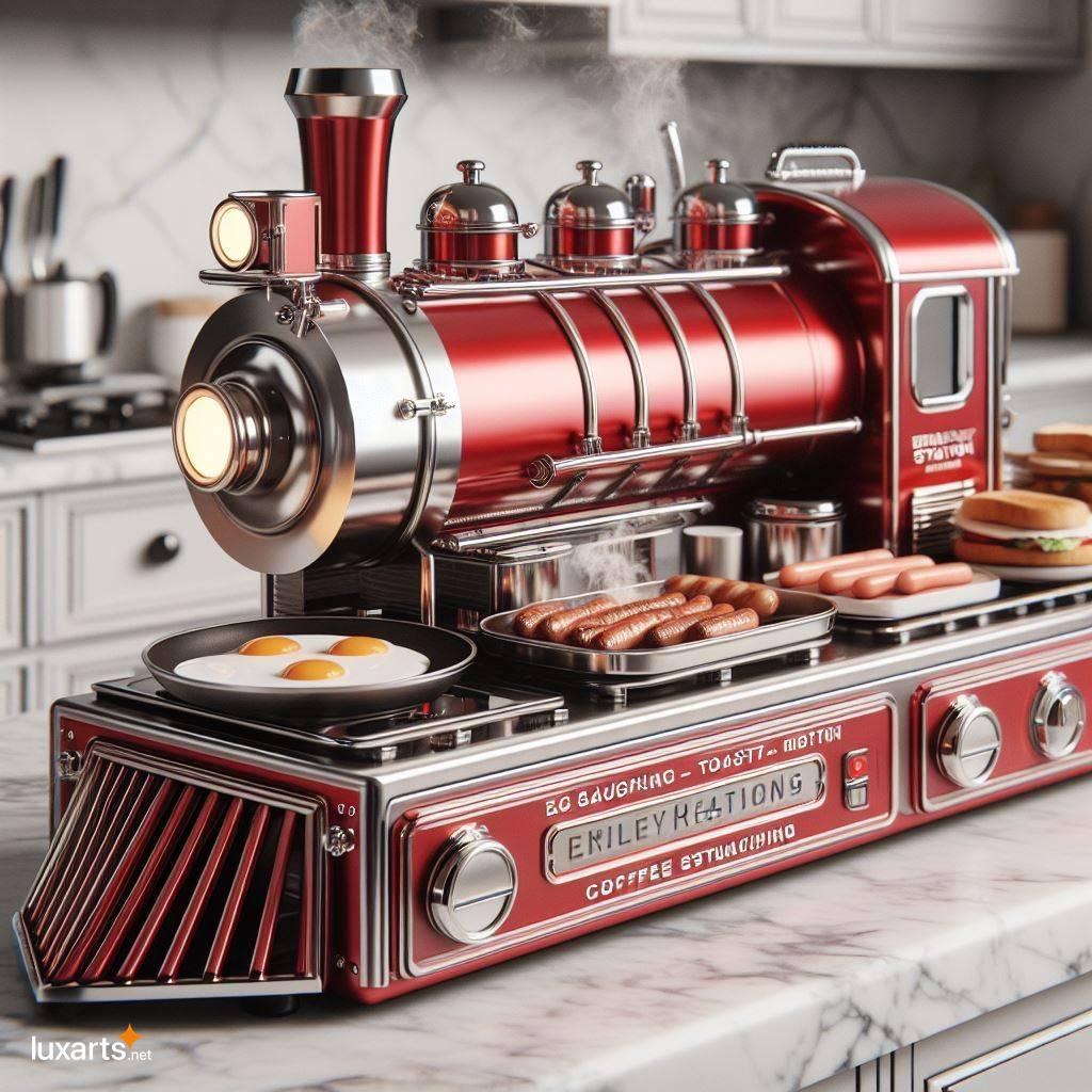 Breakfast Station Extraordinaire: Elevate Your Mornings with a Train-Inspired Masterpiece train inspired breakfast station 8