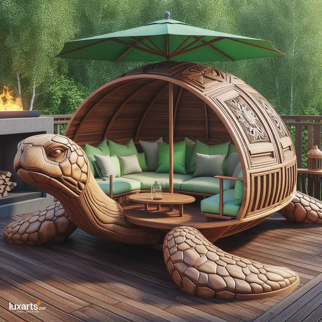 Unleash the Island Vibes: Turtle Shaped Patio Sofas for Your Outdoor Oasis turtle patio sofas 3