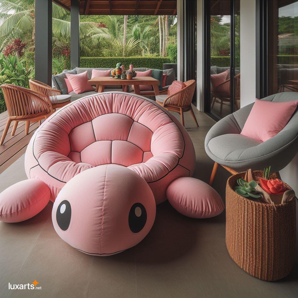 Turtle-Shaped Bean Bag Chairs: The Perfect Fusion of Comfort and Style turtle shaped bean bag chairs 2
