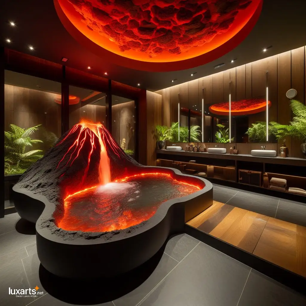 Volcano Shaped Bathtub: Soak in the Natural Splendor of Luxurious Eruption volcano bathtub 7