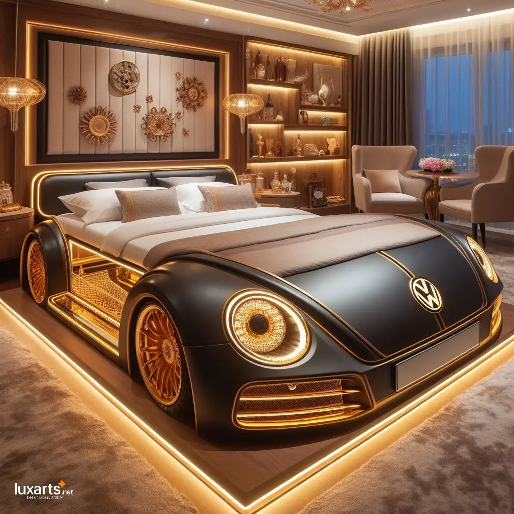 Volkswagen Beetle Car Shaped Bed: Drive Your Dreams into the Bedroom volkswagen beetle car shaped bed 3