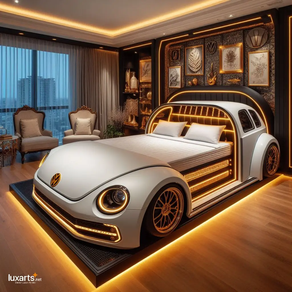 Volkswagen Beetle Car Shaped Bed: Drive Your Dreams into the Bedroom volkswagen beetle car shaped bed 4