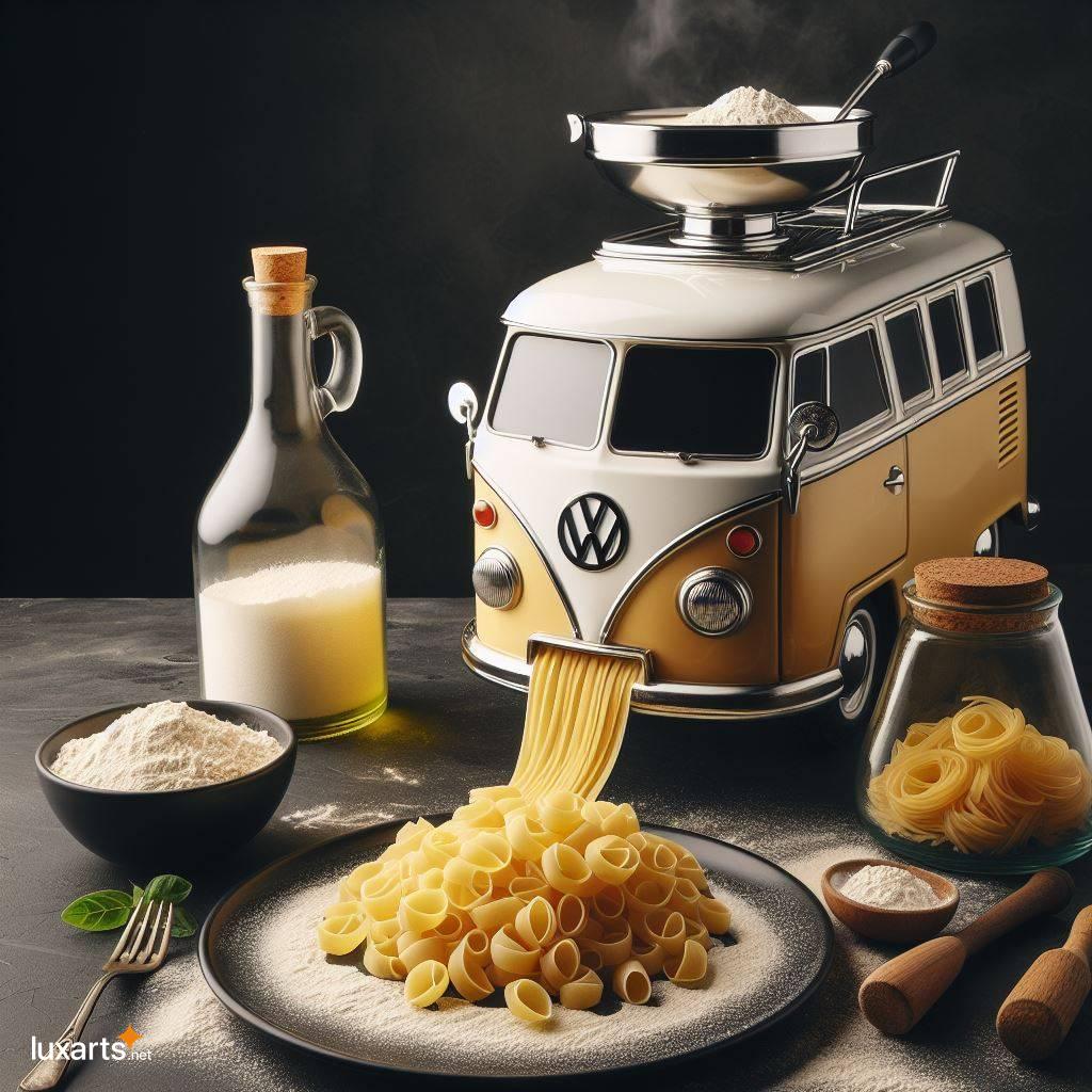 Retro Delight: Elevate Your Kitchen with a Volkswagen Bus-Shaped Pasta Maker volkswagen bus inspired pasta maker 4