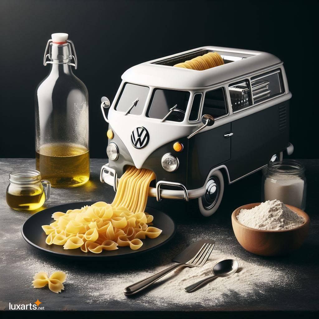 Retro Delight: Elevate Your Kitchen with a Volkswagen Bus-Shaped Pasta Maker volkswagen bus inspired pasta maker 7