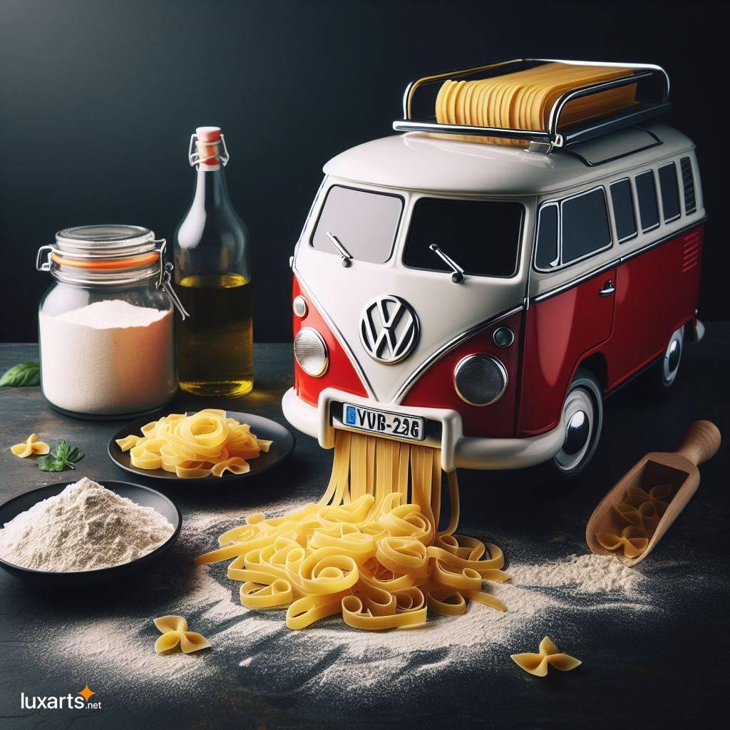 Retro Delight: Elevate Your Kitchen with a Volkswagen Bus-Shaped Pasta Maker volkswagen bus inspired pasta maker 9