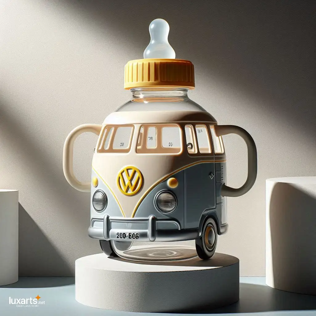 Fuel Up Your Little One with an Adorable Volkswagen Bus-Shaped Baby Bottle volkswagen bus shaped baby bottle 1