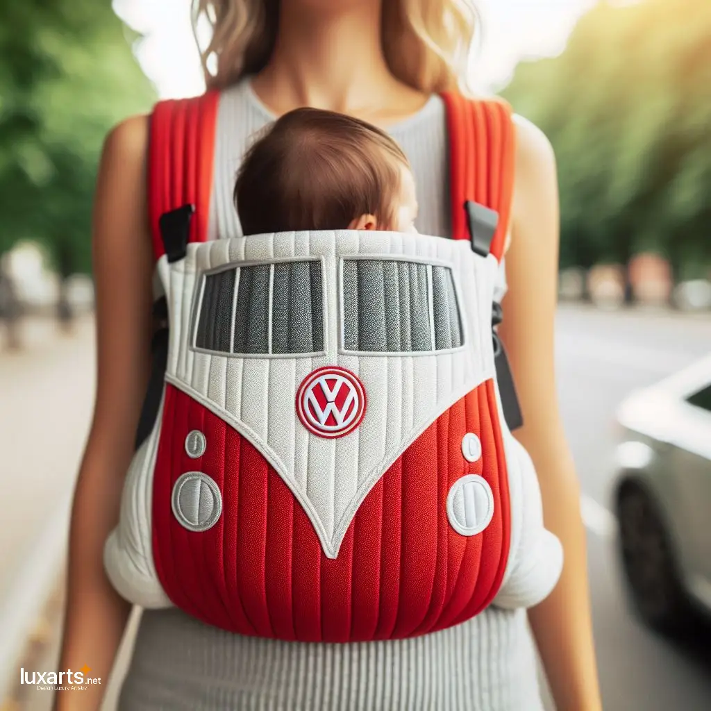 Turn Heads with a Fun and Functional Volkswagen Bus Shaped Baby Carrier volkswagen bus shaped baby carriers 1