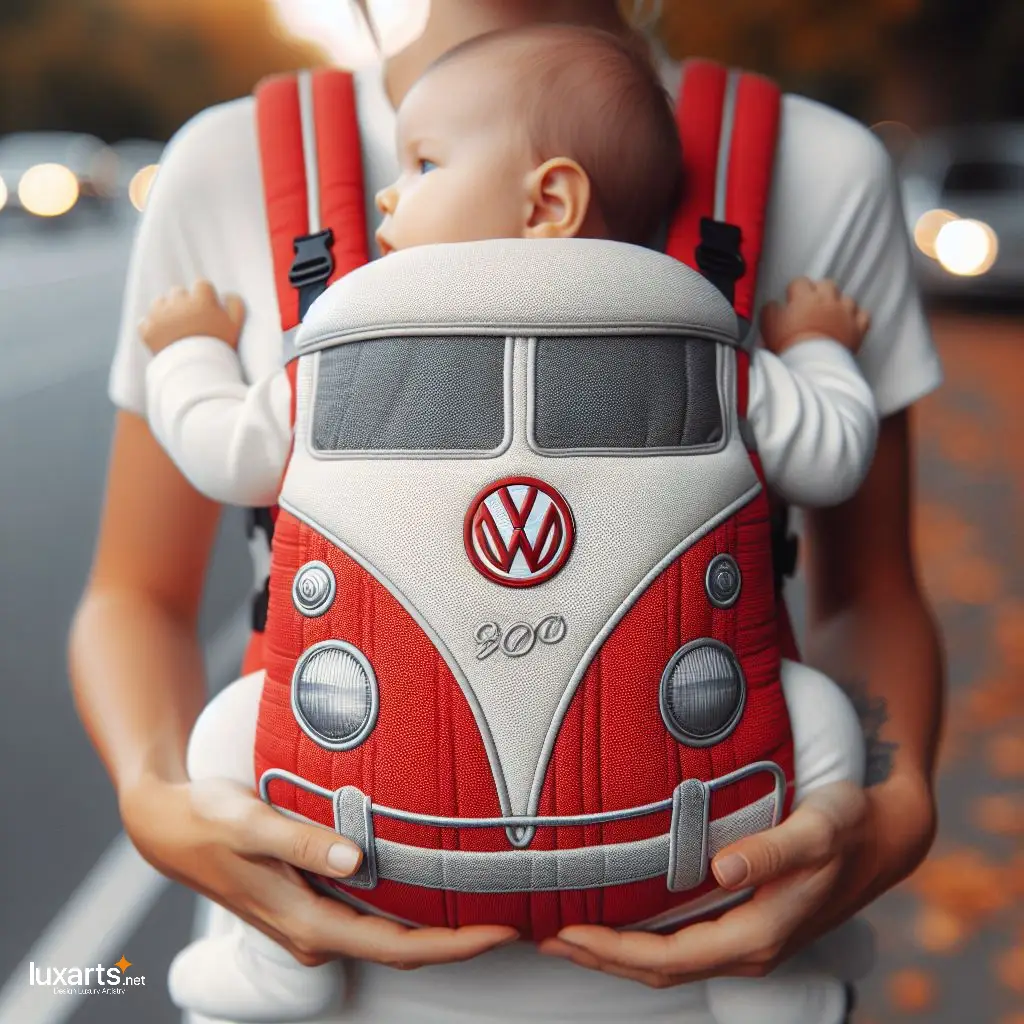 Turn Heads with a Fun and Functional Volkswagen Bus Shaped Baby Carrier volkswagen bus shaped baby carriers 4