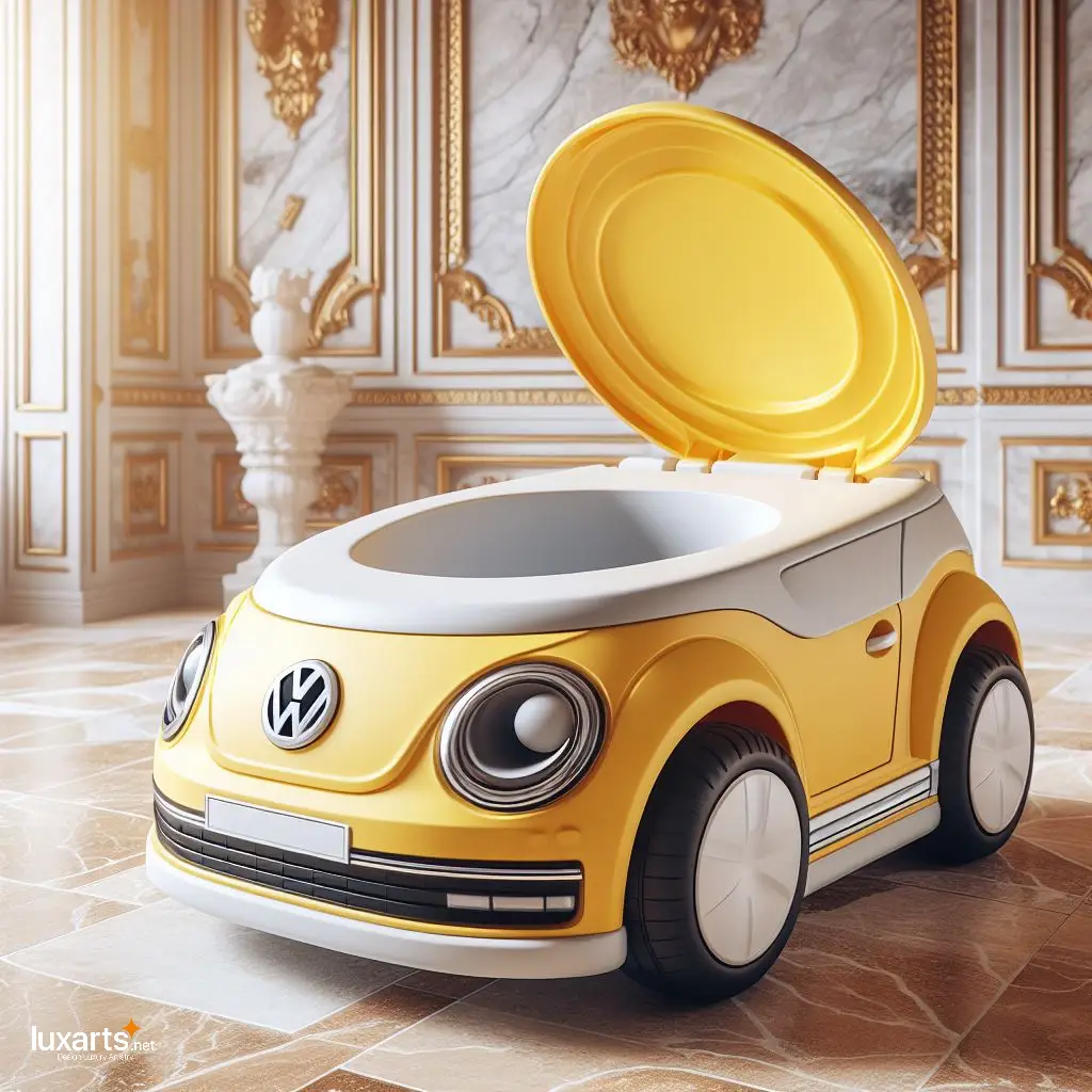 Volkswagen Car-Shaped Portable Potty: A Fun and Functional Way to Toilet Train Your Pet volkswagen car shaped portable potty 11