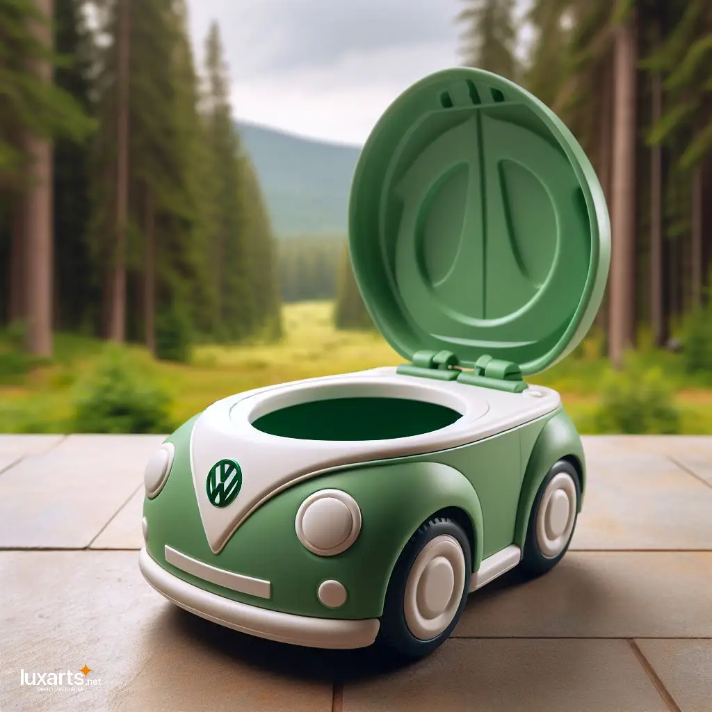 Volkswagen Car-Shaped Portable Potty: A Fun and Functional Way to Toilet Train Your Pet volkswagen car shaped portable potty 12