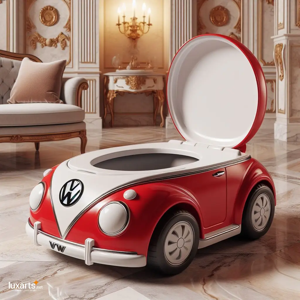 Volkswagen Car-Shaped Portable Potty: A Fun and Functional Way to Toilet Train Your Pet volkswagen car shaped portable potty 6