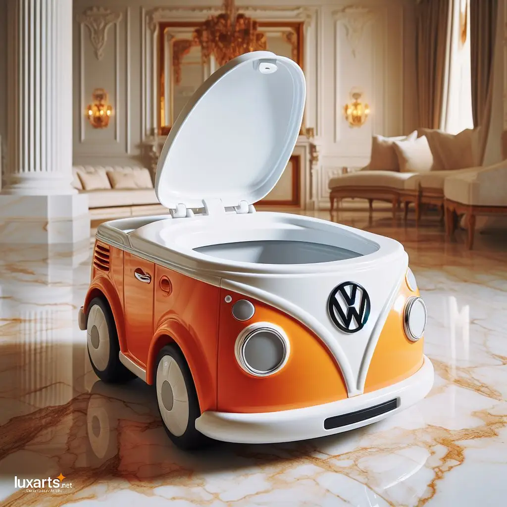Volkswagen Car-Shaped Portable Potty: A Fun and Functional Way to Toilet Train Your Pet volkswagen car shaped portable potty 7