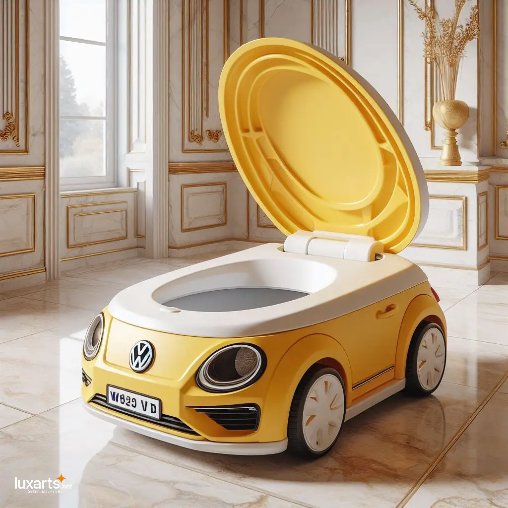 Volkswagen Car-Shaped Portable Potty: A Fun and Functional Way to Toilet Train Your Pet volkswagen car shaped portable potty 8
