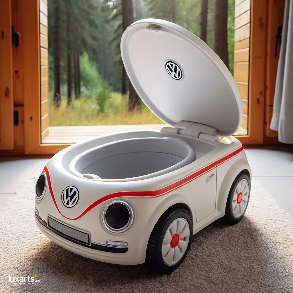 Volkswagen Car-Shaped Portable Potty: A Fun and Functional Way to Toilet Train Your Pet volkswagen car shaped portable potty 9
