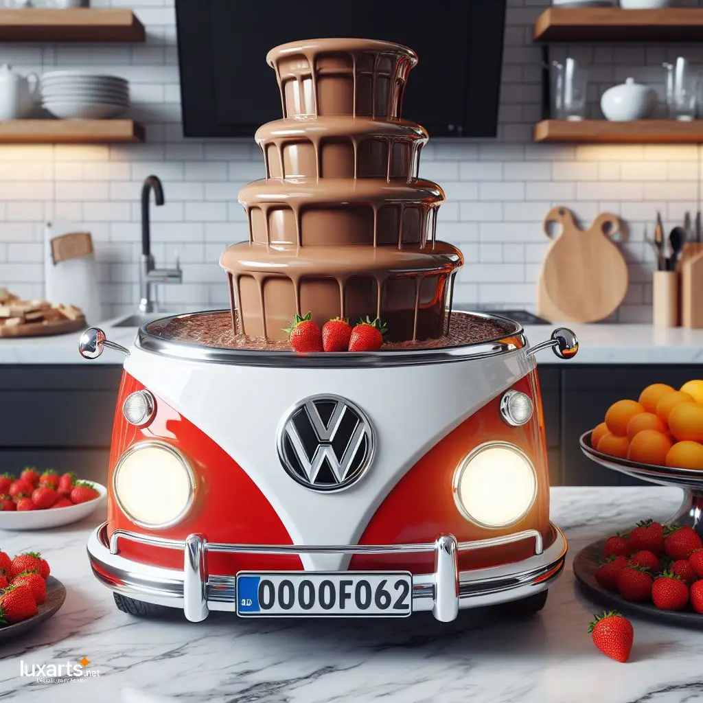 Indulge in Sweet Treats with a Volkswagen Chocolate Fountain volkswagen chocolate fountain 2