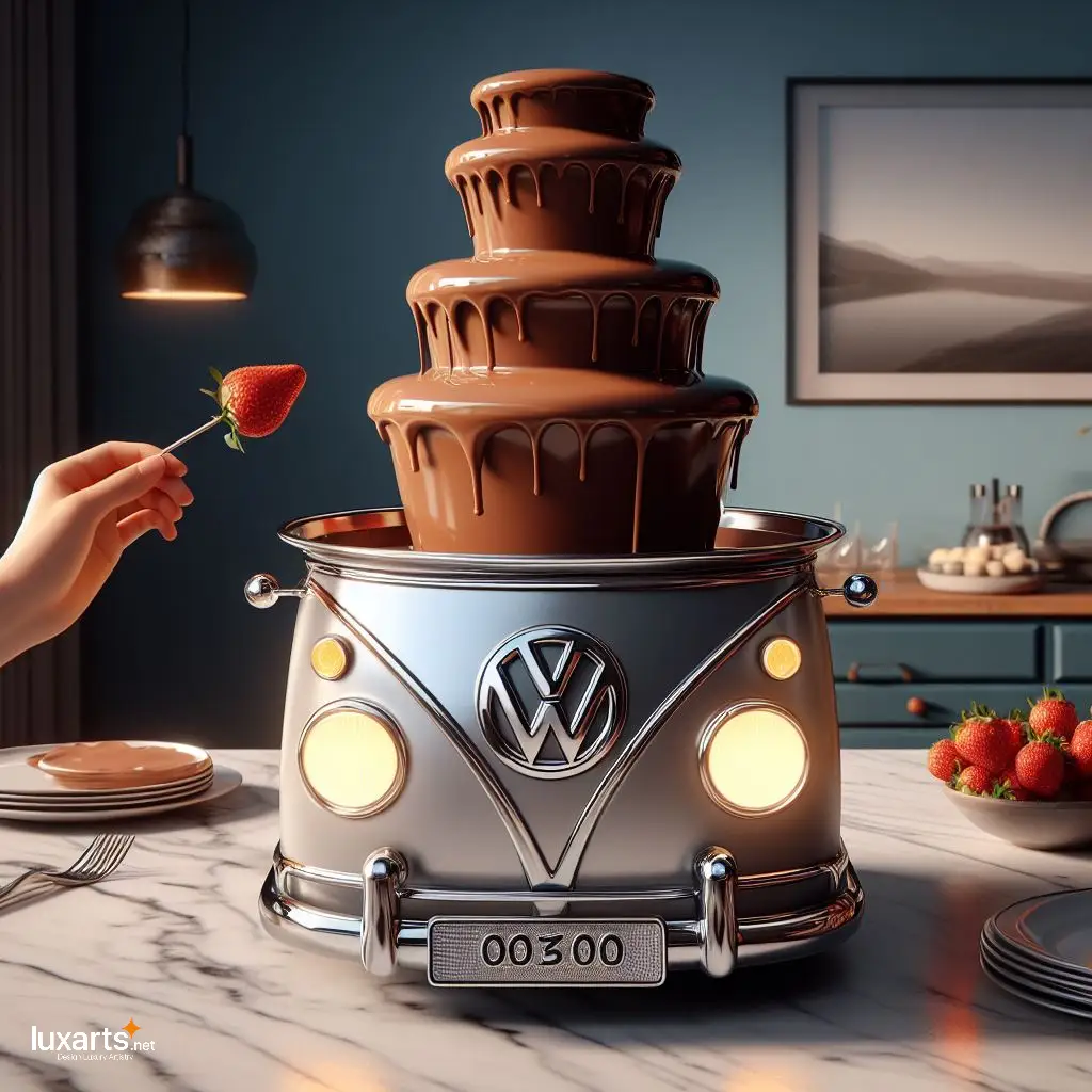 Indulge in Sweet Treats with a Volkswagen Chocolate Fountain volkswagen chocolate fountain 3