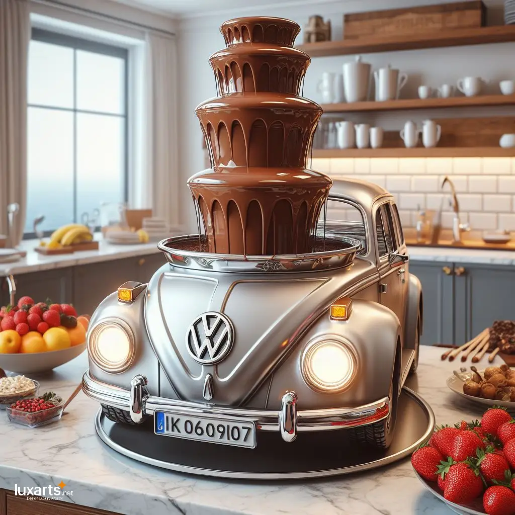 Indulge in Sweet Treats with a Volkswagen Chocolate Fountain volkswagen chocolate fountain 4