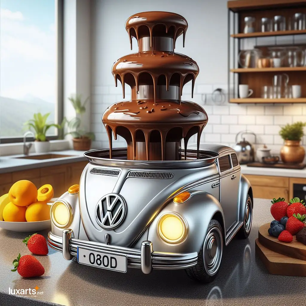 Indulge in Sweet Treats with a Volkswagen Chocolate Fountain volkswagen chocolate fountain 5