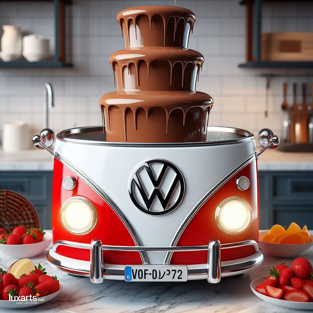 Indulge in Sweet Treats with a Volkswagen Chocolate Fountain volkswagen chocolate fountain 6