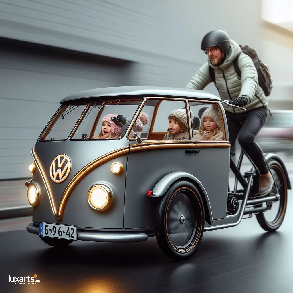 Volkswagen Shaped Cargo Bike: A Unique Fusion of Style and Utility volkswagen shaped cargo bike 3