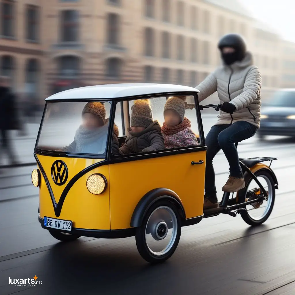 Volkswagen Shaped Cargo Bike: A Unique Fusion of Style and Utility volkswagen shaped cargo bike 6
