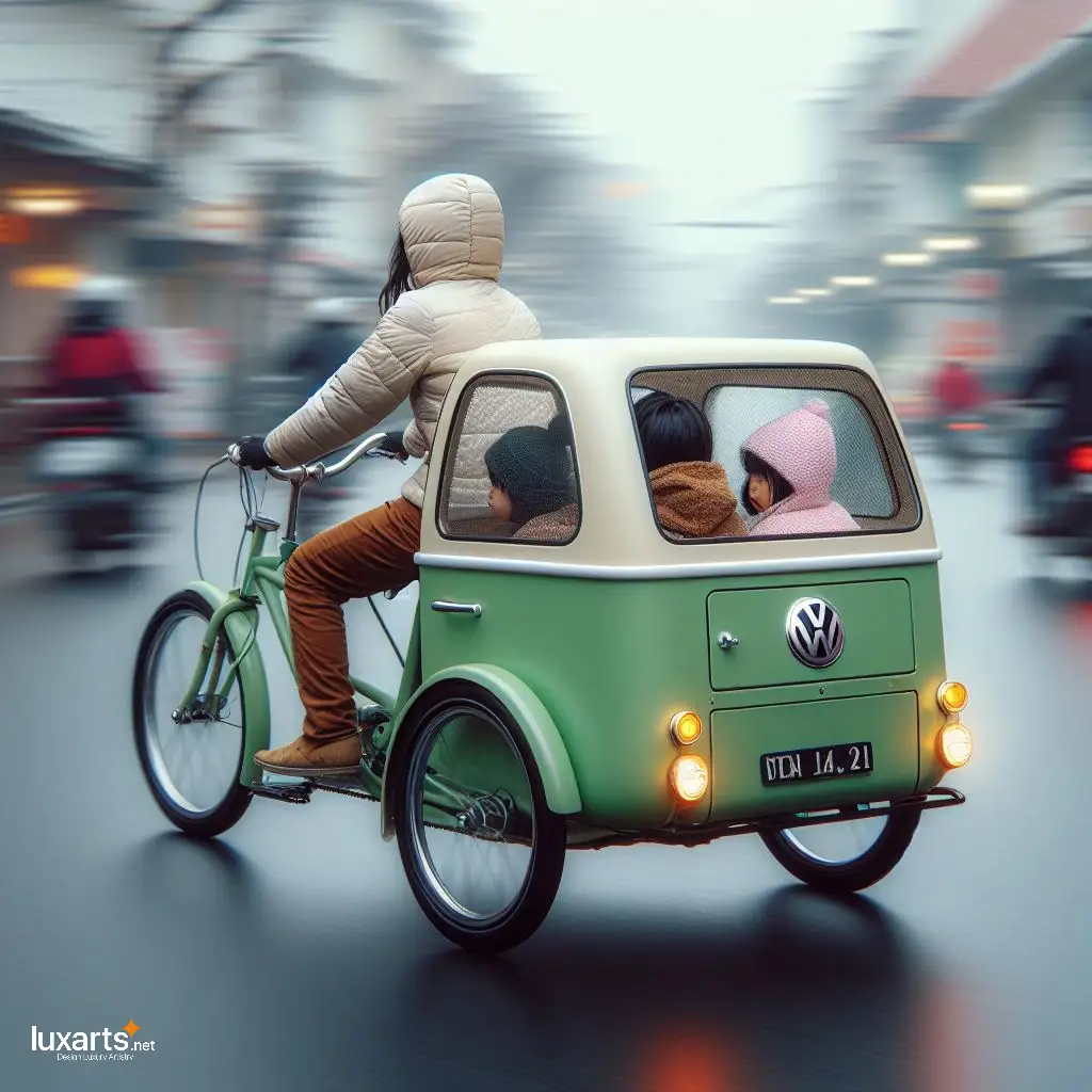 Volkswagen Shaped Cargo Bike: A Unique Fusion of Style and Utility volkswagen shaped cargo bike 7