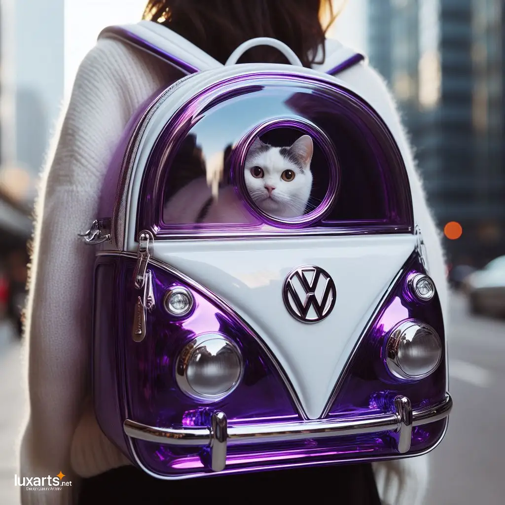 Volkswagen Cat Carrier Backpack: Gift Your Cat the Ultimate Travel Experience volkswagen shaped cat carrier backpack 10