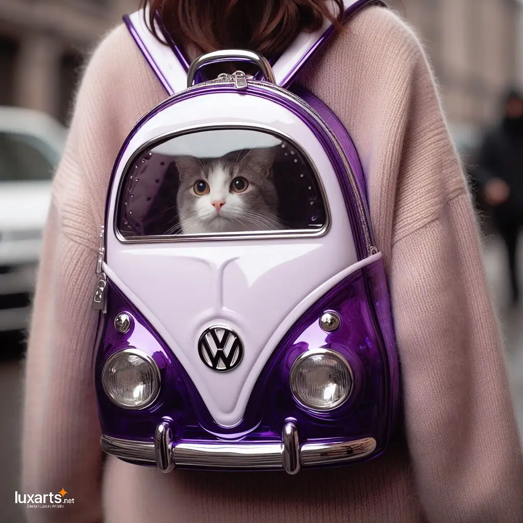 Volkswagen Cat Carrier Backpack: Gift Your Cat the Ultimate Travel Experience volkswagen shaped cat carrier backpack 11