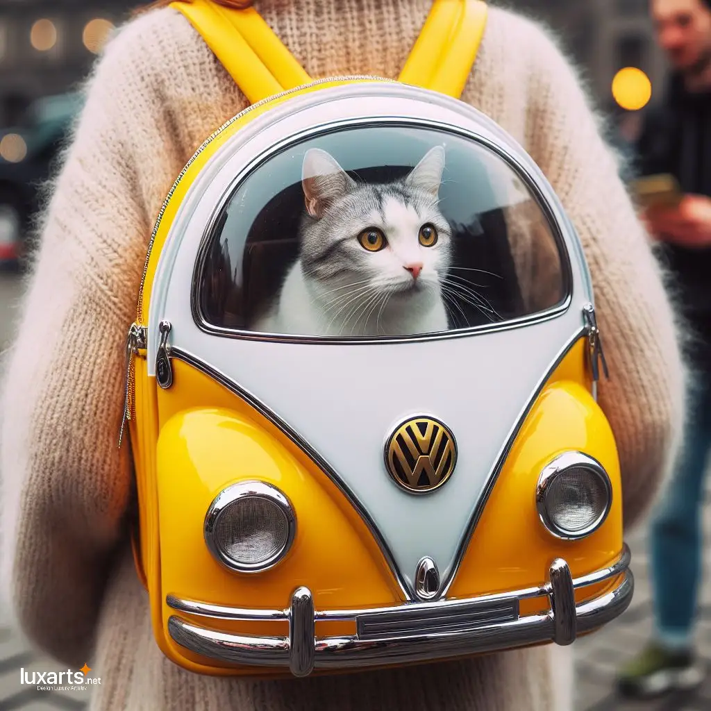 Volkswagen Cat Carrier Backpack: Gift Your Cat the Ultimate Travel Experience volkswagen shaped cat carrier backpack 15