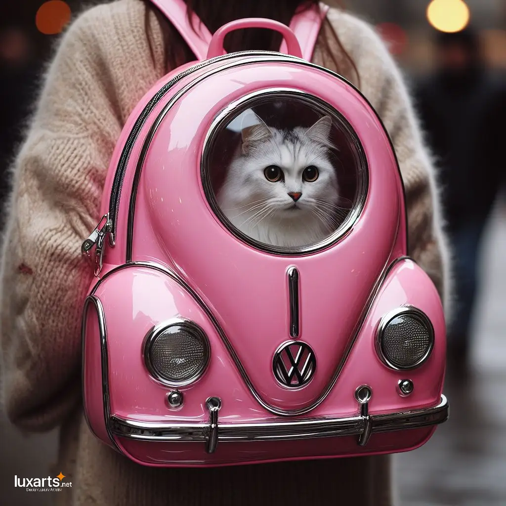 Volkswagen Cat Carrier Backpack: Gift Your Cat the Ultimate Travel Experience volkswagen shaped cat carrier backpack 16