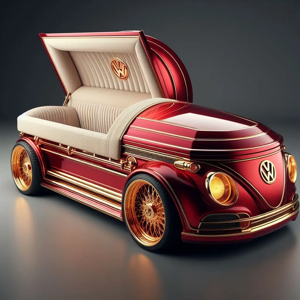 Volkswagen Shaped Coffin: A Tribute to a Unique Journey volkswagen shaped coffin 2