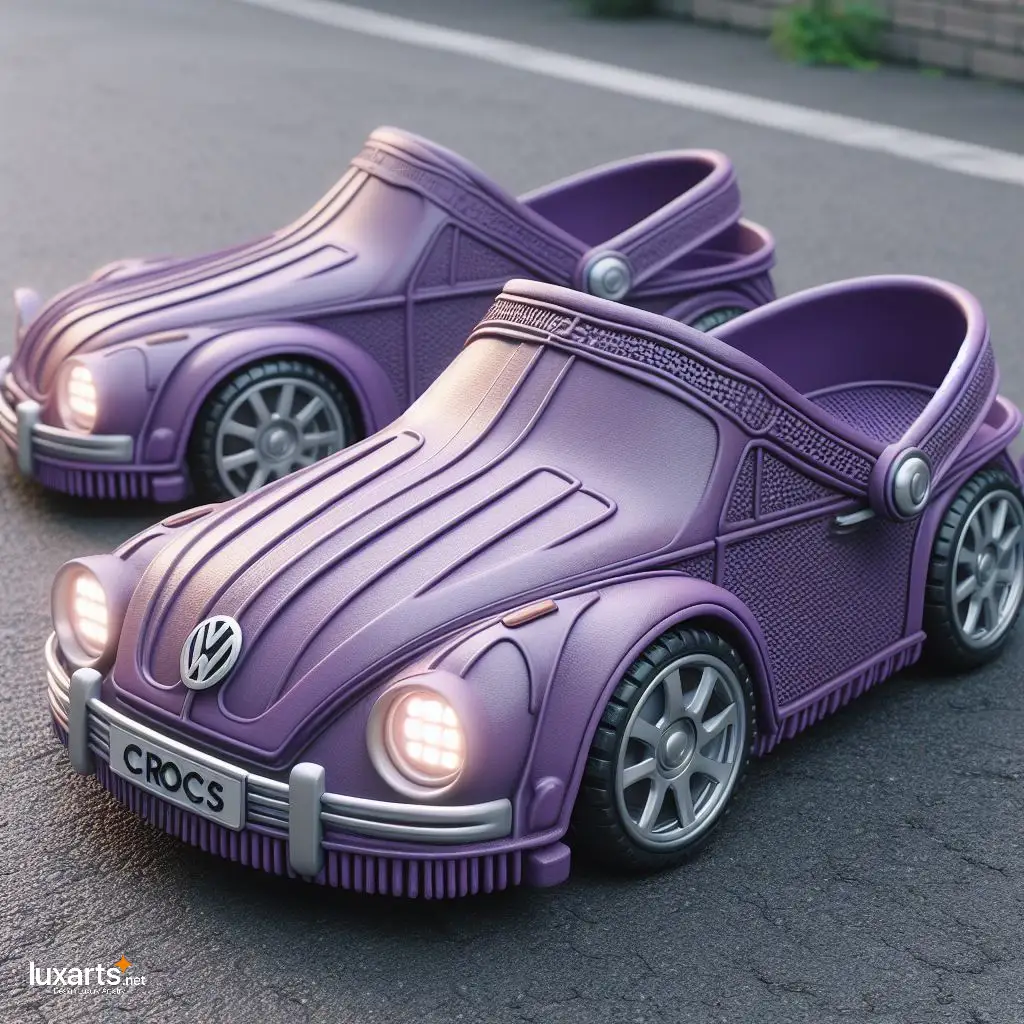 Crocs Slipper Inspired by Volkswagen: Comfort Meets Iconic Style volkswagen shaped crocs slipper 11