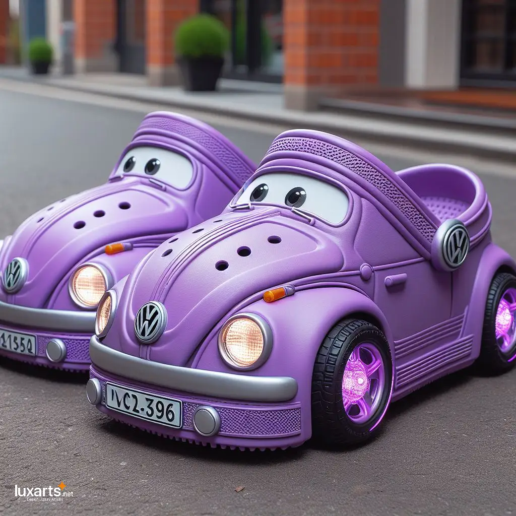 Crocs Slipper Inspired by Volkswagen: Comfort Meets Iconic Style volkswagen shaped crocs slipper 4