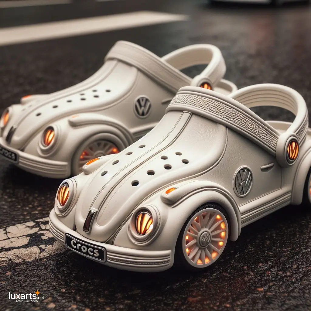 Crocs Slipper Inspired by Volkswagen: Comfort Meets Iconic Style volkswagen shaped crocs slipper 8