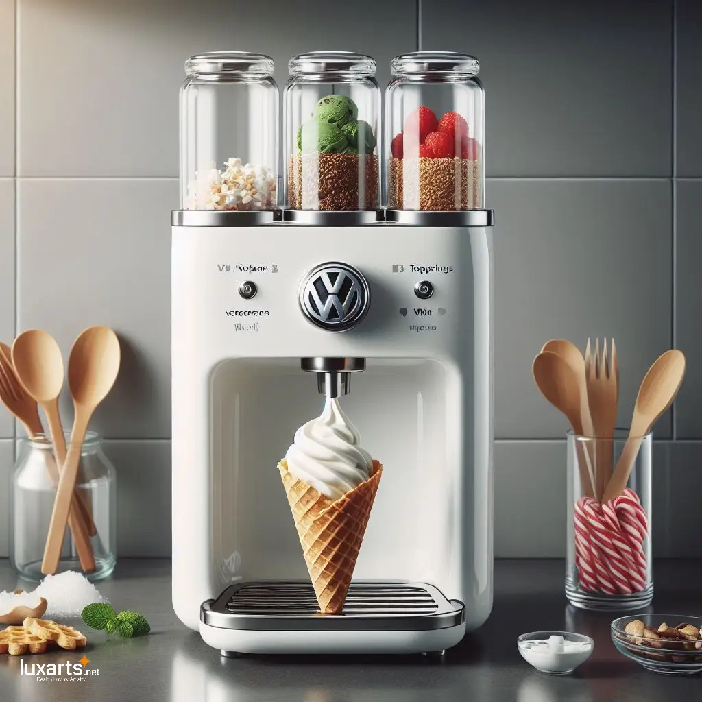 Rev Up Your Dessert Dreams with a Volkswagen-Shaped Ice Cream Maker volkswagen shaped ice cream maker 10