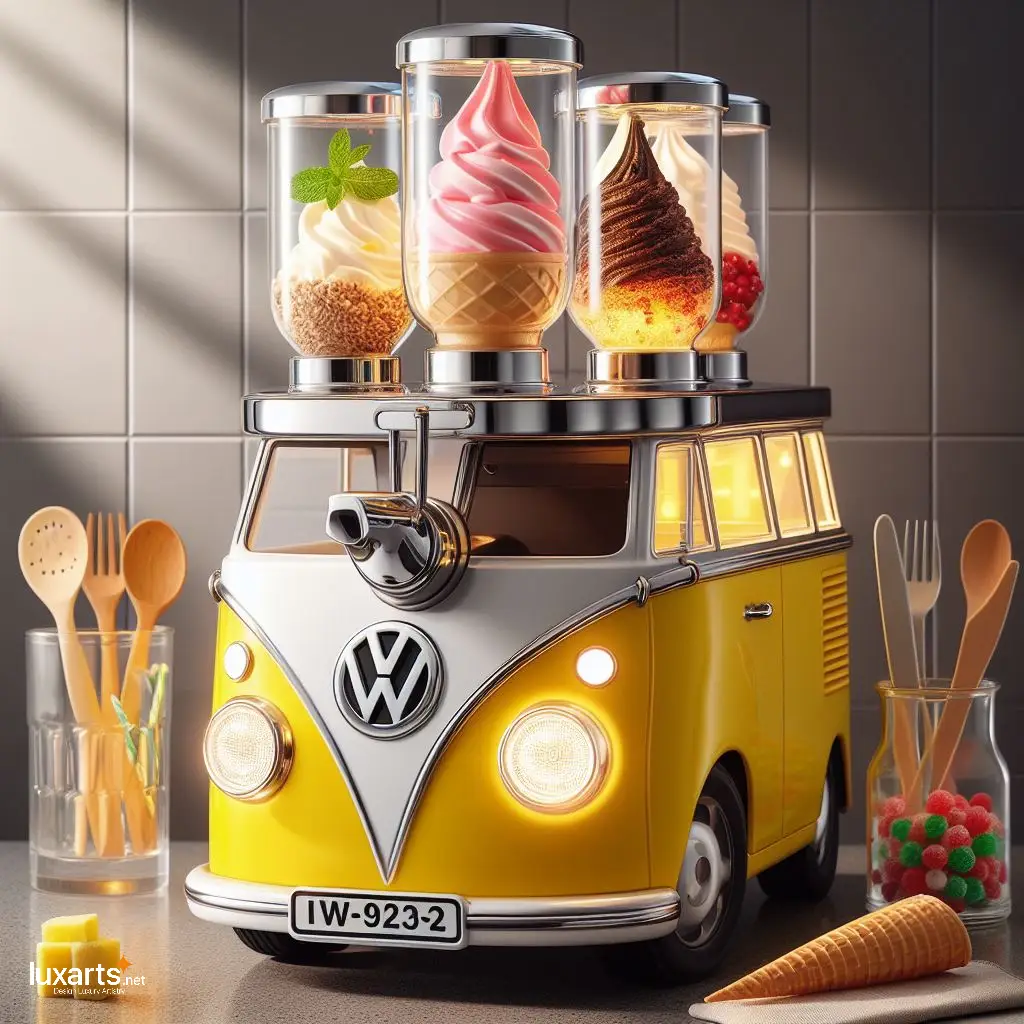 Rev Up Your Dessert Dreams with a Volkswagen-Shaped Ice Cream Maker volkswagen shaped ice cream maker 11