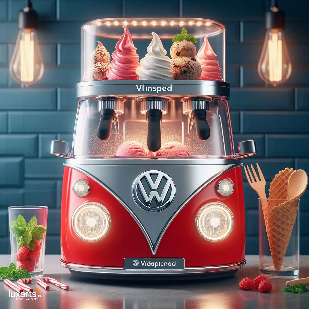 Rev Up Your Dessert Dreams with a Volkswagen-Shaped Ice Cream Maker volkswagen shaped ice cream maker 12