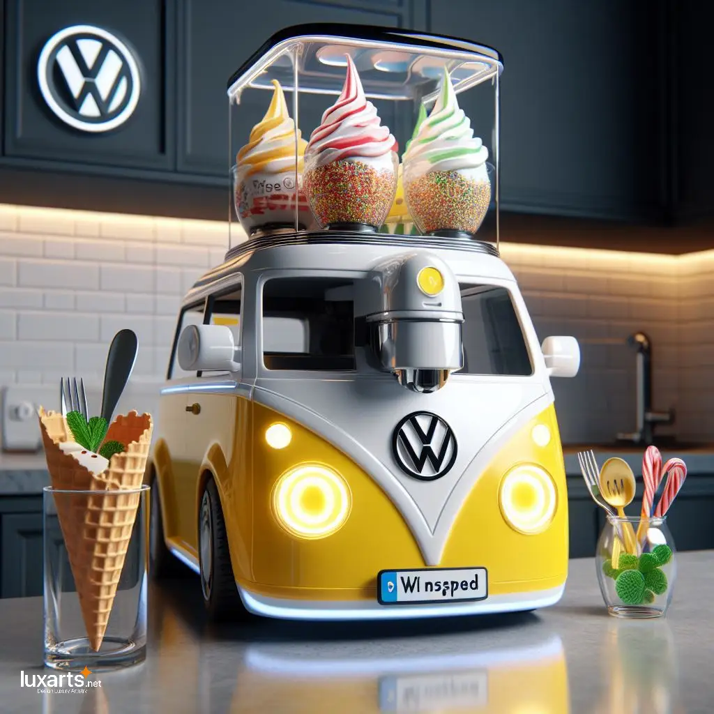 Rev Up Your Dessert Dreams with a Volkswagen-Shaped Ice Cream Maker volkswagen shaped ice cream maker 13