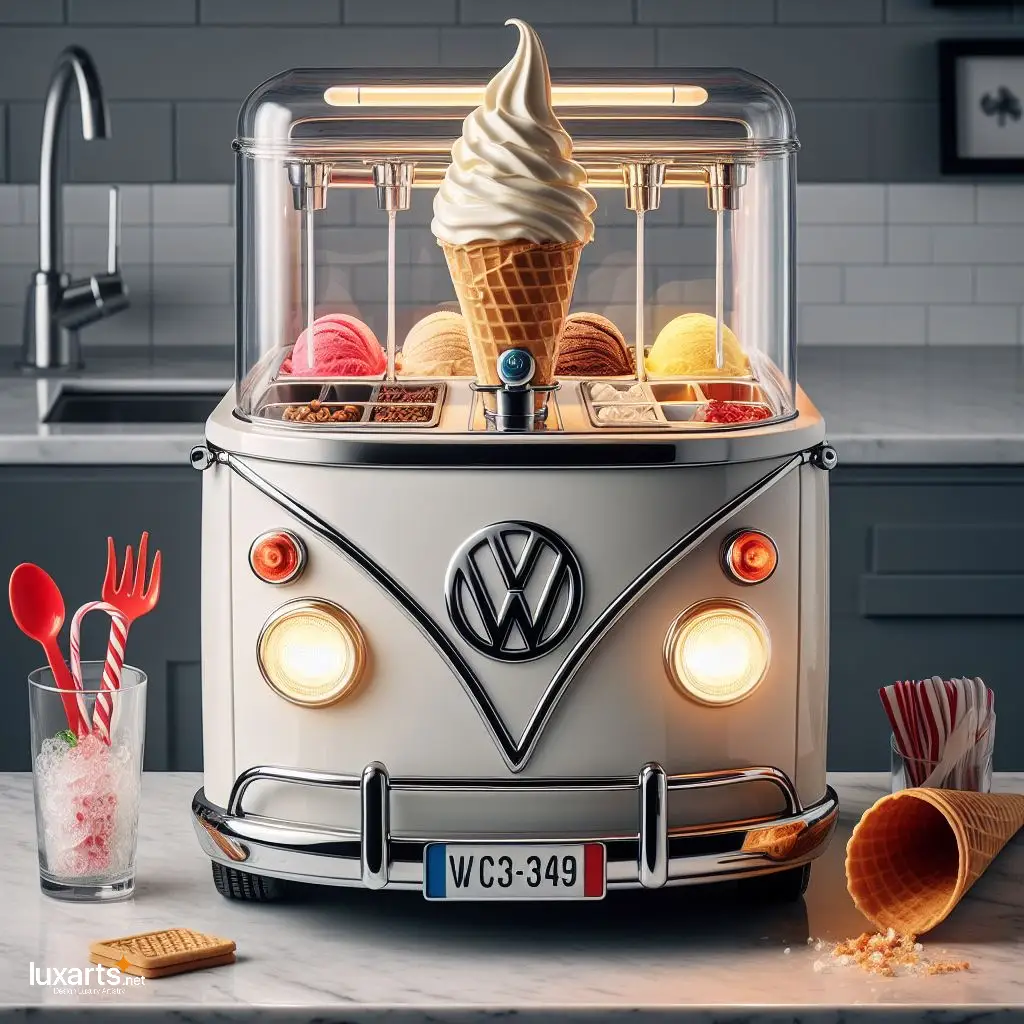 Rev Up Your Dessert Dreams with a Volkswagen-Shaped Ice Cream Maker volkswagen shaped ice cream maker 14