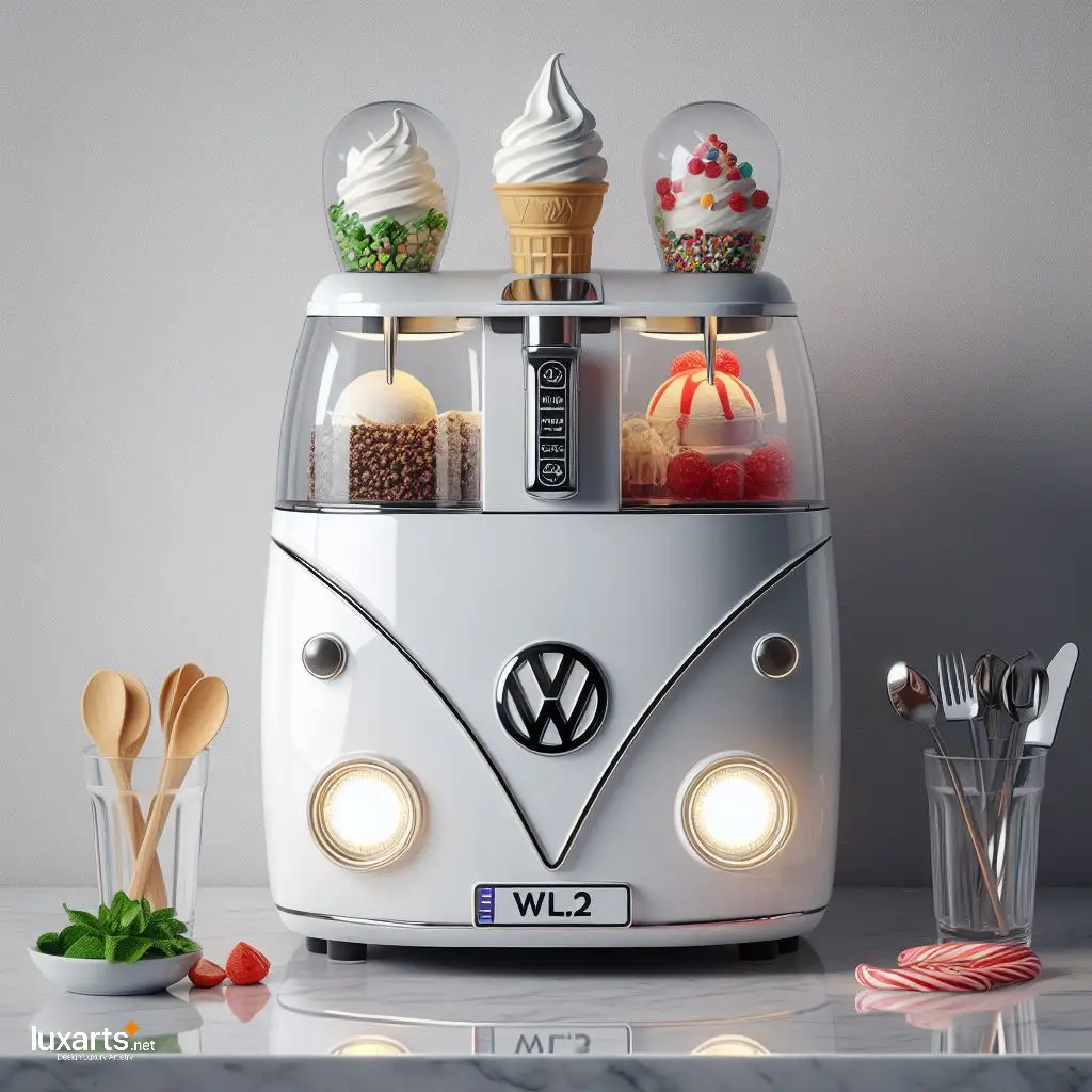 Rev Up Your Dessert Dreams with a Volkswagen-Shaped Ice Cream Maker volkswagen shaped ice cream maker 3